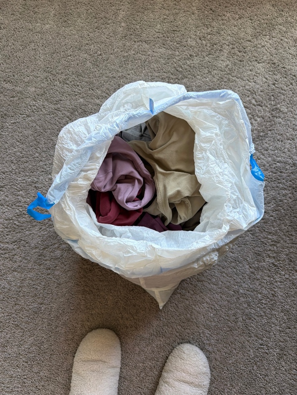 SURPRISE! Lululemon clothing bag